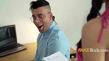 glasses and groans as tasha lustn rides and sucks during cunilingus 😩