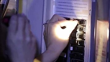 Busty lesbian stepmom grinds hard with teen in forbidden play at home