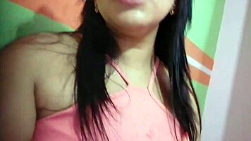 Brunette European Girl Feels Horny and Touches Herself in POV