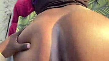 fucked that big booty ebony teen twice today?