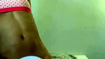 Barely Legal Petite Teen Shows Off and Plays with Toys