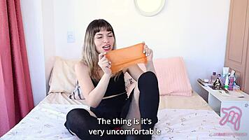 I messed up using that latex barrier and fucked hard, moaning all the way