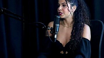 i'm sweet karolzinha and i got dominated in see through outfit with interracial group 😅