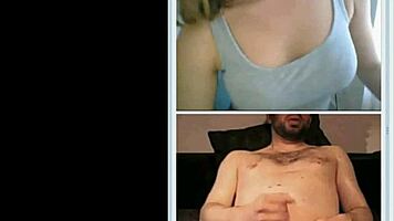 this cute girl on webcam helps a stranger jerk off more at webcamshub com