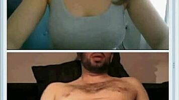 this cute girl on webcam helps a stranger jerk off more at webcamshub com