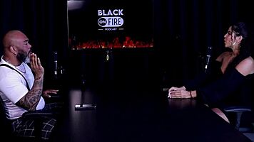 i'm sweet karolzinha and i got dominated in see through outfit with interracial group 😅