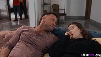 Couple seth gamble and bunny madison join stepsiblings codey steele and leana lovings in foursome