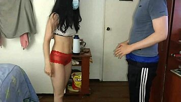 He Exercises In Inner Clothes And Ends Up Riding Amateur In Public