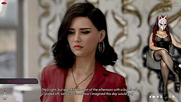 Petite College Girl Plays Game in Cosplay!