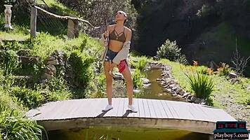 Alexandra Young Feels Sensual Striptease