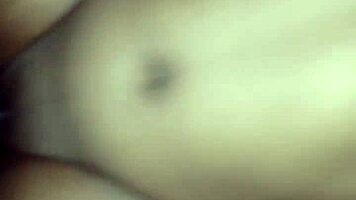 My Nigerian girlfriend loves cowgirl position, but she licks my natural tits too.