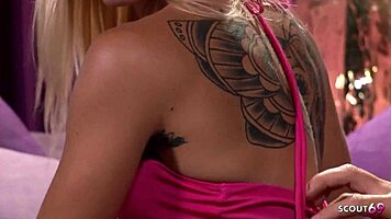 slim blonde cameron canada with small 18+ tits seduces for rough missionary fuck and facial