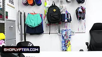 Bikini thief Alexia Anders caught, fucked by LP officer to dodge punishment, dang it!