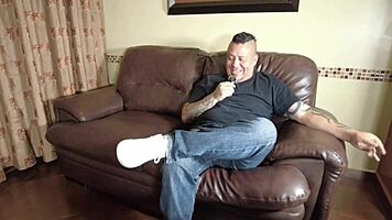 Latina university student rides and gets creampie in doggystyle casting interview