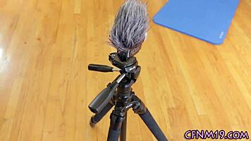 clothed teen babe rides and cums 😏