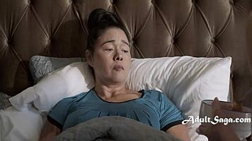 bedridden milf tricks teen 18+ step daughter into being her pussy proxy for tommy pistol