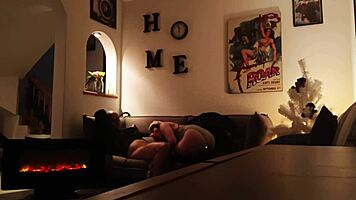 me follé a mi compañero después de la fiesta navideña