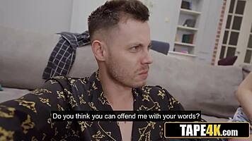 teen girlfriend and best friend give fantastic double rimjob