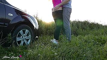 This horny taxi driver turned a ride into a hot encounter