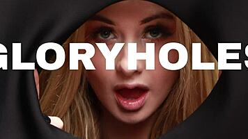 18 Year Old British Hottie Wanks Off an Old Guy