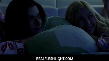 Hot best friends Minxx Marley and Fiona Frost share their boyfriend for some fun times with RealFleshlight