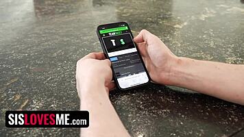 Hot asian stepsister lets stepbro titty fuck her! 😍