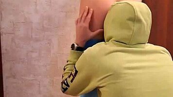 Skinny Girl Next Door With Ponytail Has Sex On Roller Skates