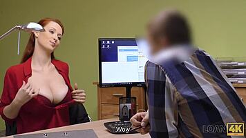 Big-Breasted Czech Woman Trades Vagina for Cash in Loan4K Casting