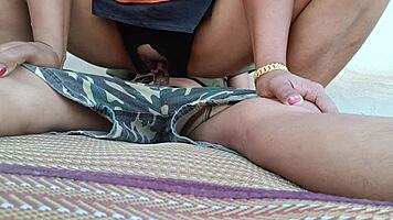 Sex in Bus Terminal Bathroom with Young Amateur Teen