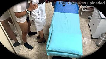 security camera in monterrey hospital medical office