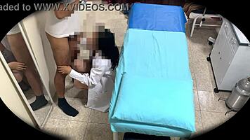 security camera in monterrey hospital medical office