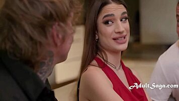 tiny european girl speaks cock language despite no english 😏
