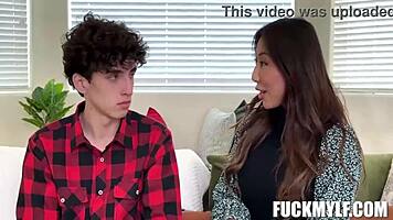 Stepmom Nicole Teaches Dylan Sex Ed With Big Tits In POV