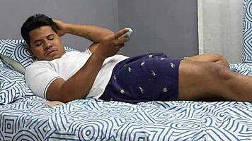 Stepsister Gives The Best Masssage To Her Stepbrother's Cock