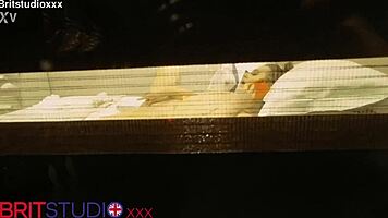 You watch your curvy neighbour fingering herself