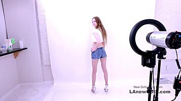 Russian Blonde Assfucked in POV