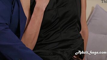 Two men and Veronica Leal fill every hole with Francis X and Emmanuel Torquemada