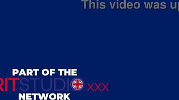 British 18-Year-Old in Uniform Gets Railed Hard and Creampied on Sofa