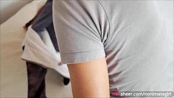 give it harder, brother cums inside