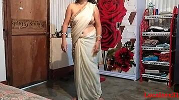 Feeling the intense passion as the wife bends over for hardcore assfucking at home