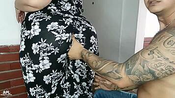 Mother-in-Law Bounces on Dick After Teasing