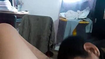 Latina Wife Makes Husband Cum Fast By Sucking His Ass