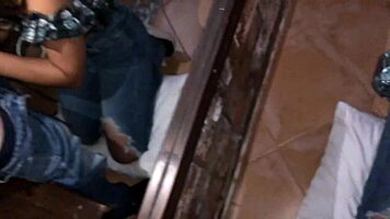 Hot cheating girlfriend BLOWS a dick until CUM in mouth!