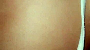 public tease and blowjob from hot stepmom with big tits brunette pov sex flashing cute teasing