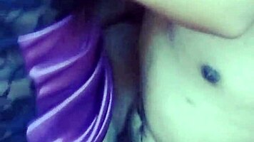 bonita estudiante en lenceria reveals beautiful form 😍