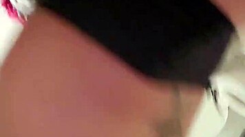 belle petite 18+ emy angel samuse masturbates her sexy pussy and ass like a real doll