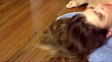 genesis sky and hailey storm enjoy sharing a moment in shoes, lingerie, and stockings