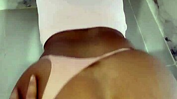 Teen Gets Ass Fucked with Creampie and Monster Cock.