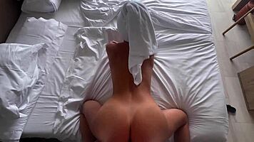 fit teen with bubble butt fucks her personal trainer after gym