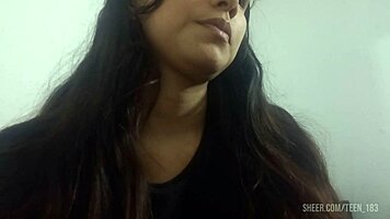 teen18 slim 18 year old lets me touch her flawless chest